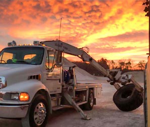 photo_sunset_tire Tire Pickup